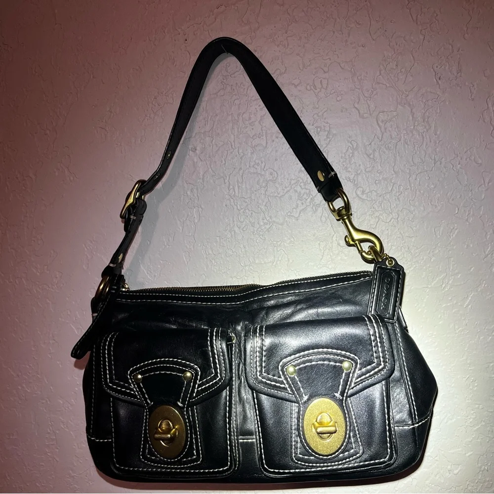 Coach | Bags | Coach Legacy Turnlock Shoulder Bag F2868 | Poshmark